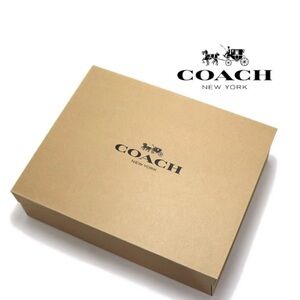 Coach New York Brown Cardboard Gift Box 10”x6”x 2.5” Medium Size New
